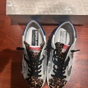 Golden Goose Superstar Mixed Media Sneakers